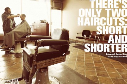 universal barber shop two haircuts